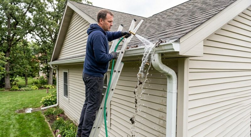 Downspout Snaking in Annapolis, MD