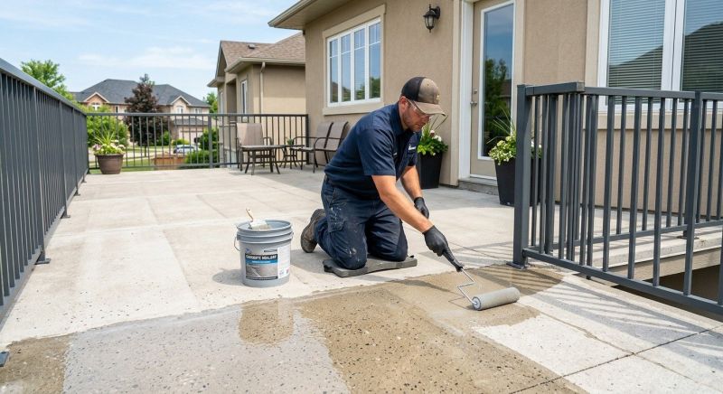 Courtyard Sealing in Renton, WA